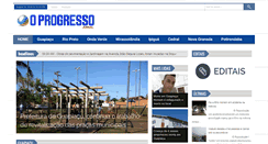 Desktop Screenshot of oprogressoweb.com.br